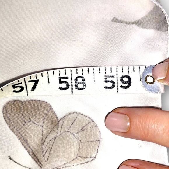 Womens Scarf Chiffon Butterflies Black White Rectangle 60x13 Wrap Style Glamour - Picture 4 of 6